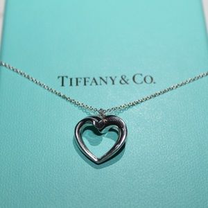 Tiffany & Co. Paloma Picasso Tenderness Heart Pendant Necklace